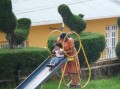 Große Herausforderung für kleine Mädchen
