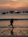 Abendstimmung am Pazifik in Nicaragua