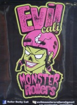Selbst eine female Roller-Derby-Crew gab es da! Hätten wir das mal vorher gewußt...
