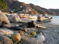 Kleiner Fischerort und Tauchparadies Taganga